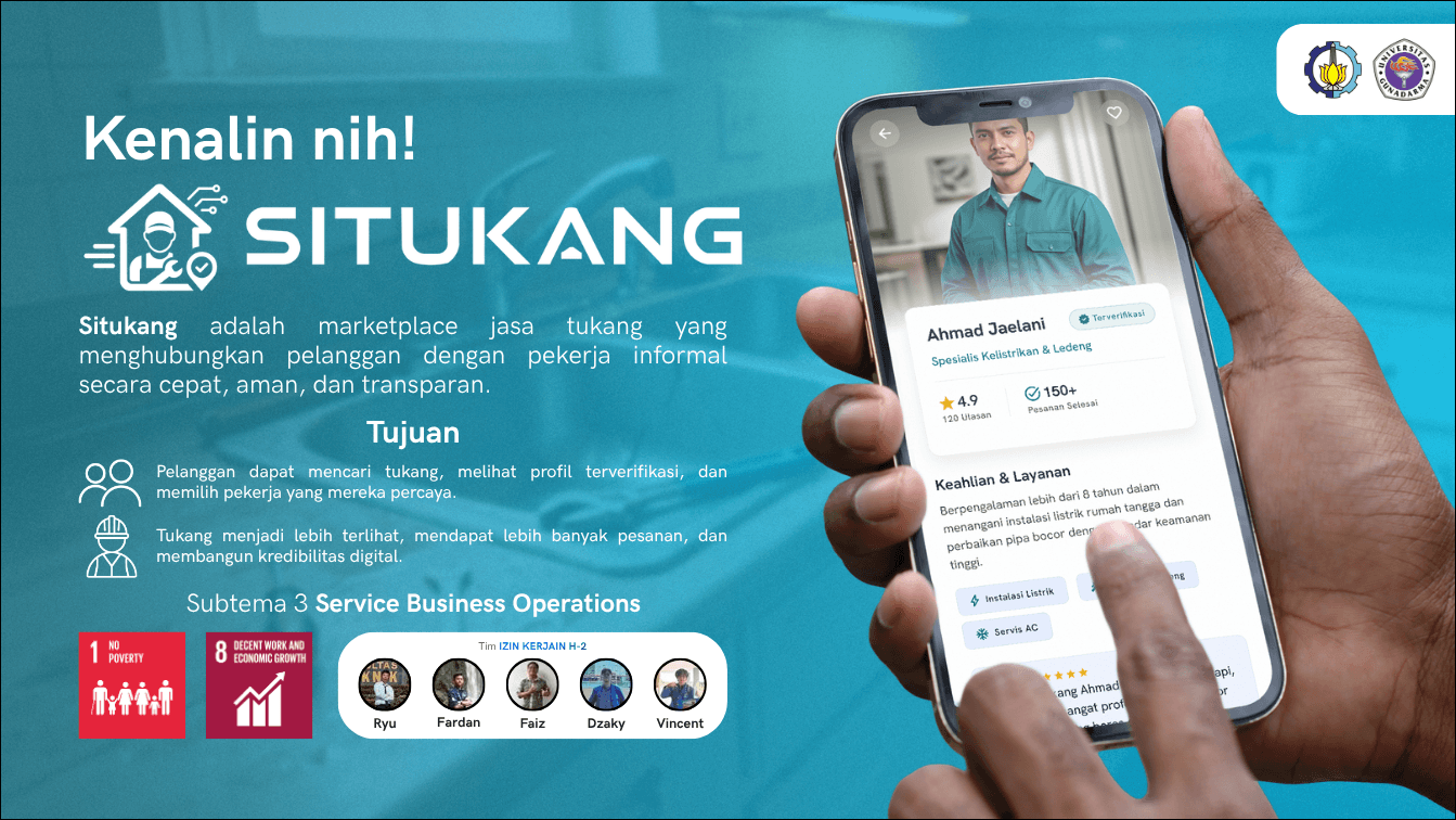 Foto SiTukang - Sistem Pemesanan Tukang